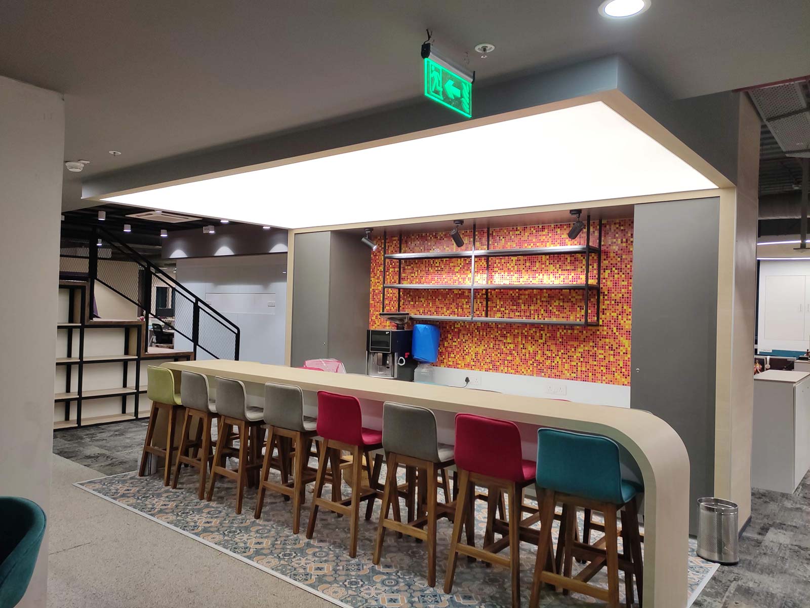 Cafetarea of ZEE Entertainment Corporate Office in mumbai